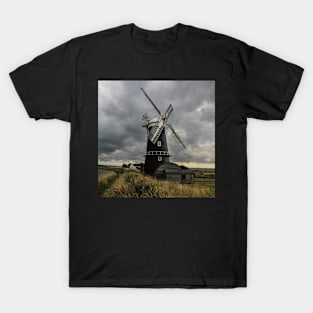 Windmill, Norfolk Broads T-Shirt